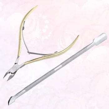 1pc Nail Clippers Cuticle Nippers Professional Cuticle Cutter Sharp Cuticle Remover Tool for Manicure Pedicure with 1pc Trimmer
1pc Nail Clippers Cuticle Nippers Professional Cuticle Cutter Sharp Cuticle Remover Tool for Manicure Pedicure with 1pc Trimmer