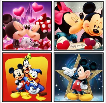 New 5D Diy Full Square / Round Diamond Painting Cartoon Mickey Mouse Diamond Inlay Diamond Embroidery Home Decor Gift
New 5D Diy Full Square / Round Diamond Painting Cartoon Mickey Mouse Diamond Inlay Diamond Embroidery Home Decor Gift