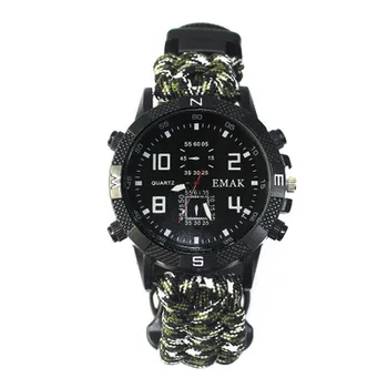 Men's multi-function survival watch AK17 remote SOS laser mountaineering watch 23cm-1
Men's multi-function survival watch AK17 remote SOS laser mountaineering watch 23cm-1