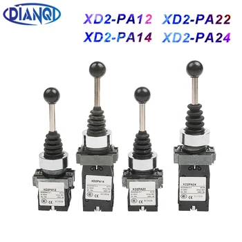 2NO 2 Position Latch XD2-PA12 PA14 rocker joystick controller spring return Rotary Cross Switches reset PA22 PA24 4NO 4 Position
2NO 2 Position Latch XD2-PA12 PA14 rocker joystick controller spring return Rotary Cross Switches reset PA22 PA24 4NO 4 Position