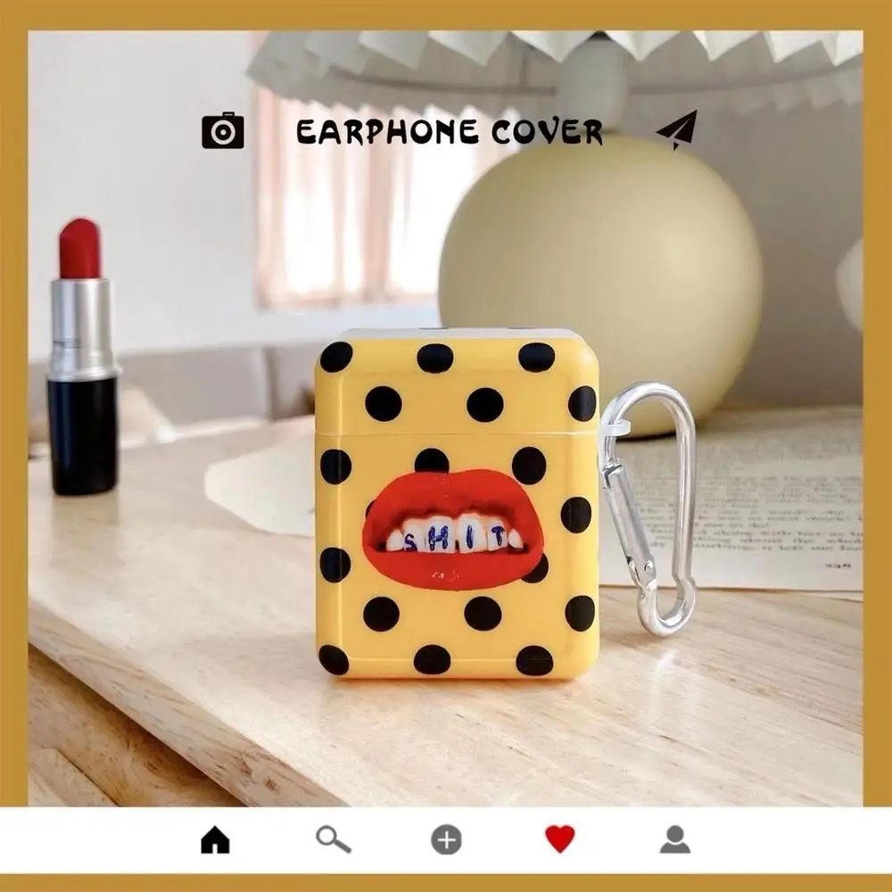 Cartoon spoof toothy smile TPU soft shell, suitable for AirPods1 2 Pro charging case wireless bluetooth headset protective case
Cartoon spoof toothy smile TPU soft shell, suitable for AirPods1 2 Pro charging case wireless bluetooth headset protective case