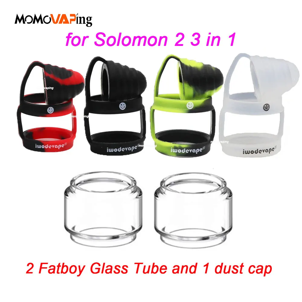 3PCS/3 in 1 Replacement Fat Glass Tank for KAEES Solomon 2 RTA 5ml bubble Expansion glass Fatboy Tube
3PCS/3 in 1 Replacement Fat Glass Tank for KAEES Solomon 2 RTA 5ml bubble Expansion glass Fatboy Tube