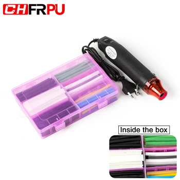132PCS Heat shrinkable tube multi-color multi-model Insulating sleeve Data line repair DIY Hot air gun 220V 300W EU plug
132PCS Heat shrinkable tube multi-color multi-model Insulating sleeve Data line repair DIY Hot air gun 220V 300W EU plug