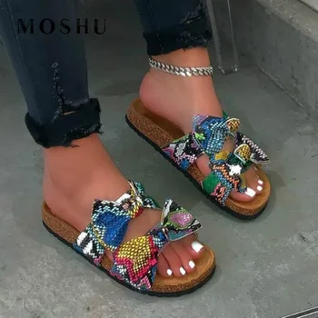 2020 Winter Woman Slippers Leopard Flip Flops Bowknot Slipper Ladies Open Toe Slides Female Slip on Flats Sandals Buty Damskie
2020 Winter Woman Slippers Leopard Flip Flops Bowknot Slipper Ladies Open Toe Slides Female Slip on Flats Sandals Buty Damskie