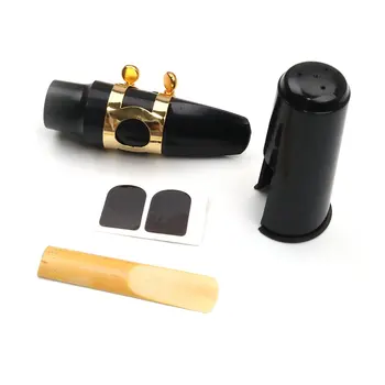Alto Sax Saxophone Mouthpiece Plastic With Cap Metal Buckle Reed Mouthpiece Patches Pads Cushions Saxophone Accessories
Alto Sax Saxophone Mouthpiece Plastic With Cap Metal Buckle Reed Mouthpiece Patches Pads Cushions Saxophone Accessories
