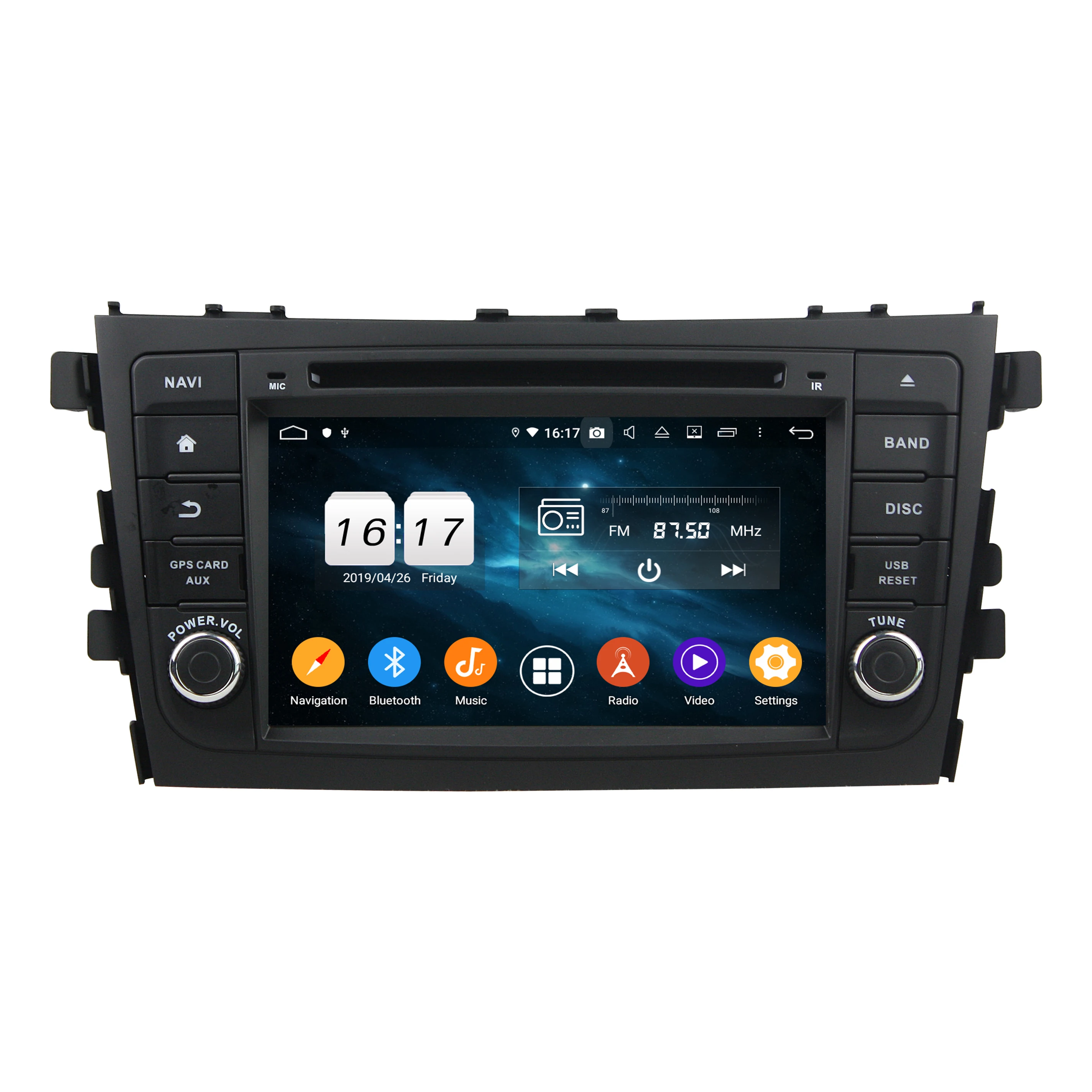 KLYDE 7" 8 Core Android 9.0 For SUZUKI Alto Celerio Cultus 2015-2016 Car Radio 2+16GB 4+32GB 4+64GB Multimedia DVD Audio Stereo
KLYDE 7" 8 Core Android 9.0 For SUZUKI Alto Celerio Cultus 2015-2016 Car Radio 2+16GB 4+32GB 4+64GB Multimedia DVD Audio Stereo