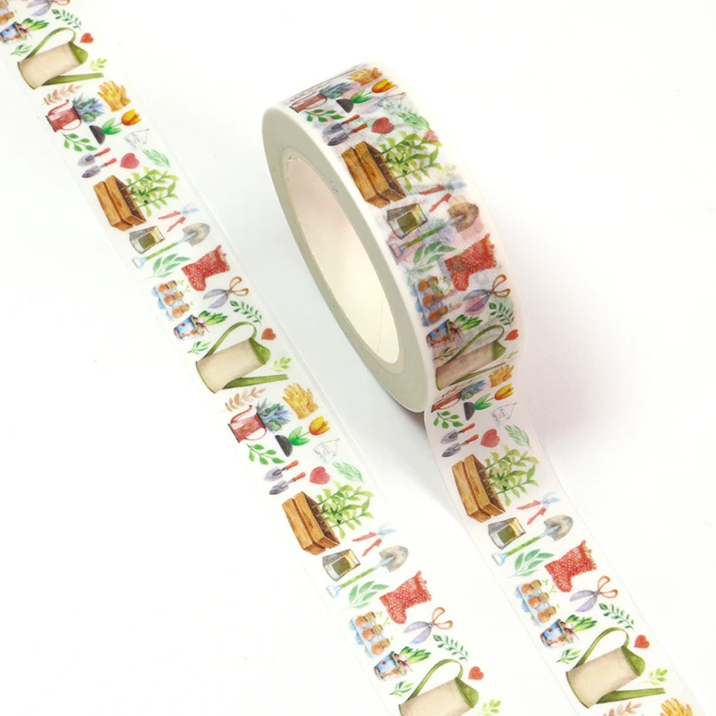 10pcs/lot 15MM*10M Spring Flower Plants Leaves Watering Decorative Washi Tape DIY Scrapbooking Masking Tape School Office Supply
10pcs/lot 15MM*10M Spring Flower Plants Leaves Watering Decorative Washi Tape DIY Scrapbooking Masking Tape School Office Supply