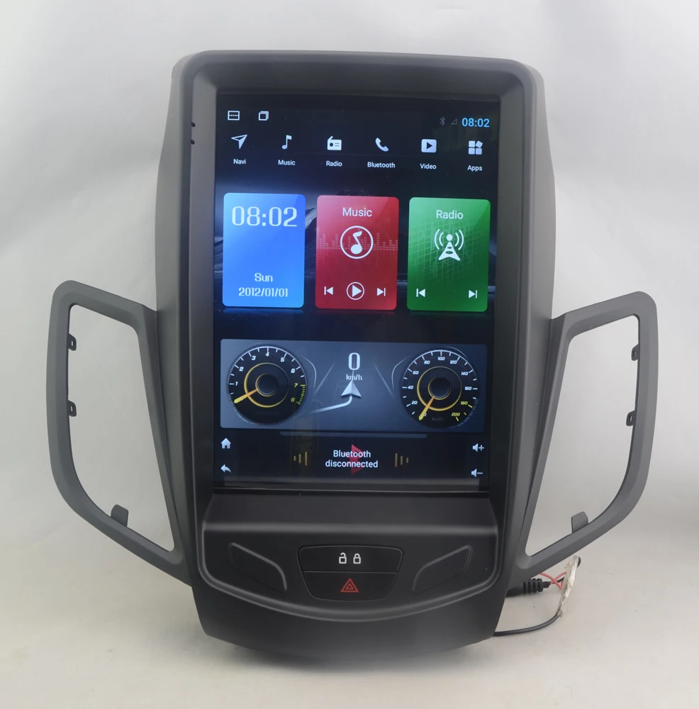 9.7" tesla vertical screen Octa core Android 10 Car GPS radio Navigation for Ford Fiesta 2009-2017 | Автомобили и мотоциклы