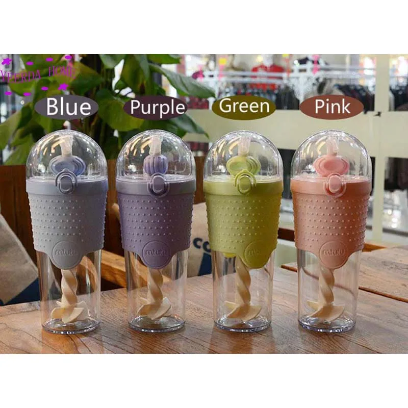 4Pcs/Lot Creative Birthday Gift Protein Powder Fitness Single Layer Plastic Mixing Cup Outdoor Sports Bottle To Straw
4Pcs/Lot Creative Birthday Gift Protein Powder Fitness Single Layer Plastic Mixing Cup Outdoor Sports Bottle To Straw