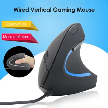 ALLOYSEED Ergonomic Wired Vertical Gaming Mouse With 5 Buttons Programmable Optical Mice For PC Computer Office Notebook Gammer
ALLOYSEED Ergonomic Wired Vertical Gaming Mouse With 5 Buttons Programmable Optical Mice For PC Computer Office Notebook Gammer