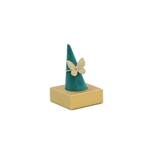Ring Stand Cone Malachite Green Velvet&PU Jewelry Display Stand Storage Rack Carrying Case Ring Organizer Photo Props 7.5x5cm
Ring Stand Cone Malachite Green Velvet&PU Jewelry Display Stand Storage Rack Carrying Case Ring Organizer Photo Props 7.5x5cm
