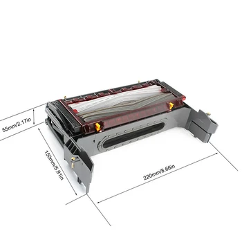 Black Main Roller Brush Frame For IRobot Roomba 800 900 Series Vacuum Spare Part 805/860/861/864/870/871/880/885/890/891/894/960
Black Main Roller Brush Frame For IRobot Roomba 800 900 Series Vacuum Spare Part 805/860/861/864/870/871/880/885/890/891/894/960