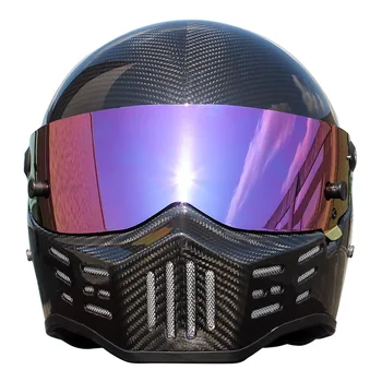 Carbon fiber ATV-8 full face motorcycle helmet motocross racing man woman and man lOriginal ECE approved Multi-color sun visor 
Carbon fiber ATV-8 full face motorcycle helmet motocross racing man woman and man lOriginal ECE approved Multi-color sun visor