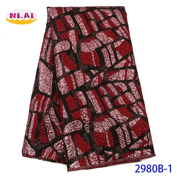 NIAI African Lace Fabric 2019 Embroidered Nigerian Lace Fabrics High Quality Bridal French Lace Fabric For Women Dress XY2980B-1
NIAI African Lace Fabric 2019 Embroidered Nigerian Lace Fabrics High Quality Bridal French Lace Fabric For Women Dress XY2980B-1