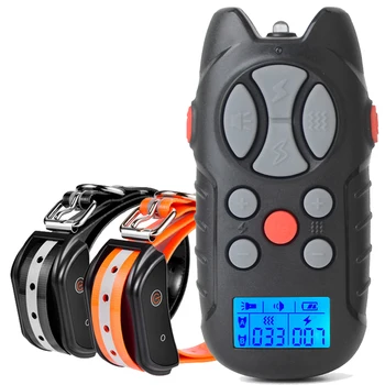 1000m Remote Pet Dog Training Electric Collar Waterproof Rechargeable Collar with LCD Beep Vibration Shock Pet Control Collar
1000m Remote Pet Dog Training Electric Collar Waterproof Rechargeable Collar with LCD Beep Vibration Shock Pet Control Collar