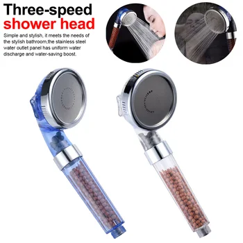 1pc Adjustable Three-speed shower head adjustment Powerful large water filtration bath handheld shower head
1pc Adjustable Three-speed shower head adjustment Powerful large water filtration bath handheld shower head
