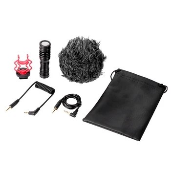 CY01 Camera Microphone SLR Interview Microphone for DSLR Recording Photography Vlog Microphone
CY01 Camera Microphone SLR Interview Microphone for DSLR Recording Photography Vlog Microphone