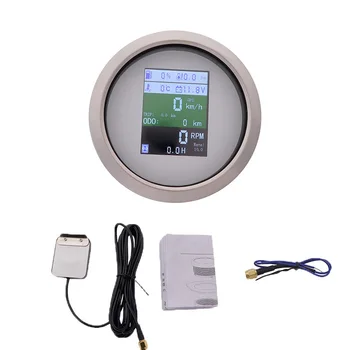 6 in 1 Multi-functional Digital GPS Speedometer Gauge With Alarm Fuel Level Water Temp Oil Pressure 0-10 Bar Tachometer 9-32V
6 in 1 Multi-functional Digital GPS Speedometer Gauge With Alarm Fuel Level Water Temp Oil Pressure 0-10 Bar Tachometer 9-32V