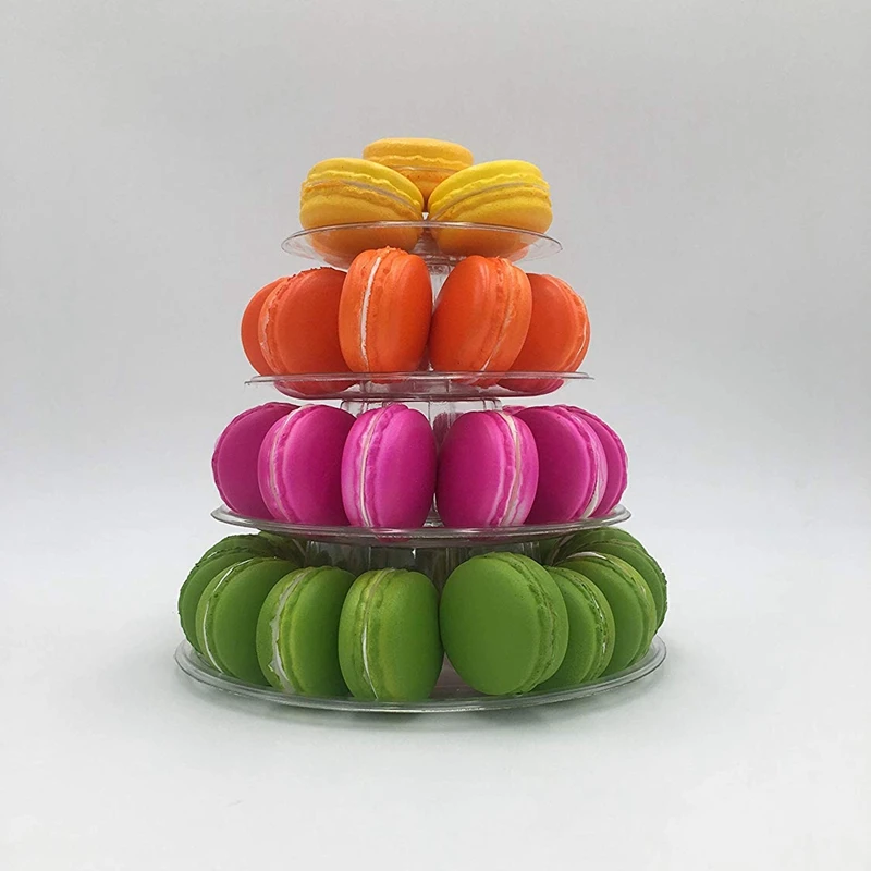 4 Tiers Round Macaron Tower Stand Macaroons Display Rack Holder Baby Shower Party Cake Decorating Tools Wedding Decor
4 Tiers Round Macaron Tower Stand Macaroons Display Rack Holder Baby Shower Party Cake Decorating Tools Wedding Decor