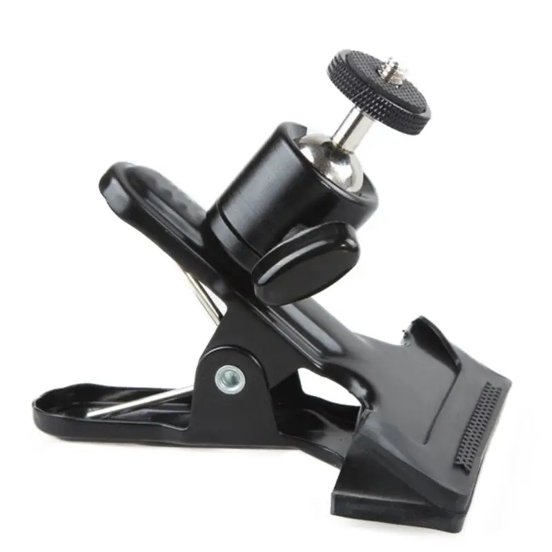 Metal Tripod Heads Multi-function Clip With Standard Ball Head 1/4in Screw For Clamp Photography Accessories Clamp Holder Mount 
Metal Tripod Heads Multi-function Clip With Standard Ball Head 1/4in Screw For Clamp Photography Accessories Clamp Holder Mount
