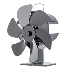 6 Propeller Stove Fan Silent Efficient Heat Distribution Fireplace Fan Log Burner Speed Automatic Adjustment Quiet Fan Security
6 Propeller Stove Fan Silent Efficient Heat Distribution Fireplace Fan Log Burner Speed Automatic Adjustment Quiet Fan Security