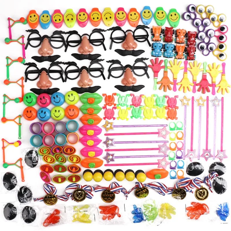 150/120/100Pcs Assorted Small Toy Set Bulk Toys Classroom Treasure Box Giveaways Prizes Birthday Fillers Kids Toy Party Supplies
150/120/100Pcs Assorted Small Toy Set Bulk Toys Classroom Treasure Box Giveaways Prizes Birthday Fillers Kids Toy Party Supplies