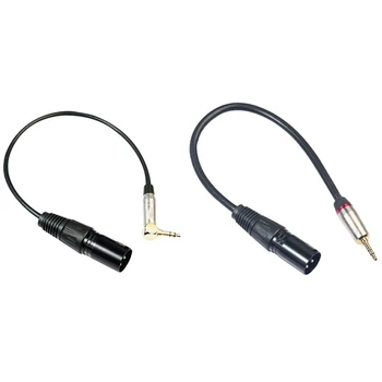 1 Pcs 0.3M o Cables Stereo Trs Male To Xlr 3Pin & 1 Pcs Plug Shielded Microphone Mic Connector Adapter
1 Pcs 0.3M o Cables Stereo Trs Male To Xlr 3Pin & 1 Pcs Plug Shielded Microphone Mic Connector Adapter