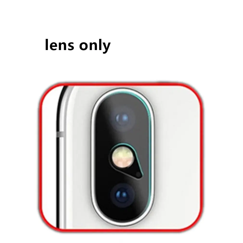 For iPhone XS Max Back Camera Lens Screen Protector Protective Film Tempered Glass Screen Protector Professional Clear Lens Film