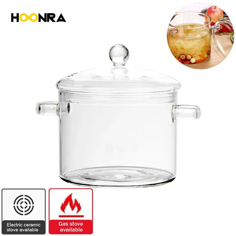 HOONRA 2.6L Glass Soup Pot Transparent Soup Cooker Heat Resistant Porridge Pot Salad Instant Noodle Bowl Kitchen Supplies
HOONRA 2.6L Glass Soup Pot Transparent Soup Cooker Heat Resistant Porridge Pot Salad Instant Noodle Bowl Kitchen Supplies