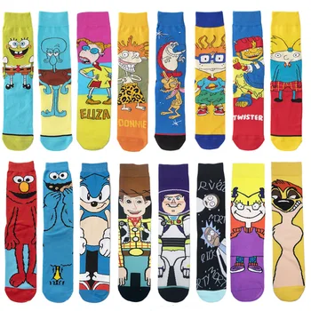Men's Cartoon Long Socks Happy Anime Funny Socks Men Hip Hop Personality Cool Crew Socks Street Fashion Skarpety Sewing Pattern
Men's Cartoon Long Socks Happy Anime Funny Socks Men Hip Hop Personality Cool Crew Socks Street Fashion Skarpety Sewing Pattern