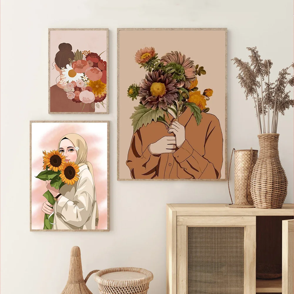 Boho Style Girl Wall Art Canvas Painting Art Prints Nordic Sunflower Posters and Prints Wall Pictures Room Decor
Boho Style Girl Wall Art Canvas Painting Art Prints Nordic Sunflower Posters and Prints Wall Pictures Room Decor