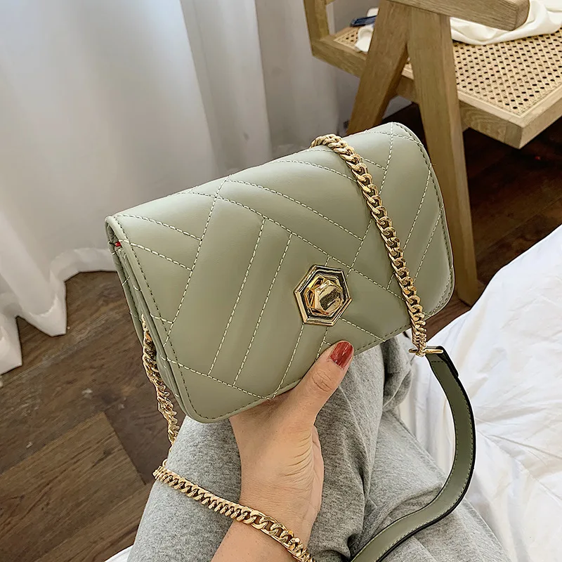 Car Suture Rhombus Square Sling Bag Bag with Chain Shoulder Bag WOMEN'S Bag Western Style Shoulder Bag New Style 2019 Versatile
Car Suture Rhombus Square Sling Bag Bag with Chain Shoulder Bag WOMEN'S Bag Western Style Shoulder Bag New Style 2019 Versatile