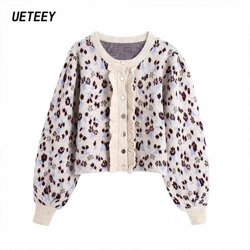 Za Womens Cardigan Sweaters Cropped Jumper Knitted Jackets Female Vintage Knit Coats Floral Crop Top O Neck Long Sleeve Knitwear
Za Womens Cardigan Sweaters Cropped Jumper Knitted Jackets Female Vintage Knit Coats Floral Crop Top O Neck Long Sleeve Knitwear