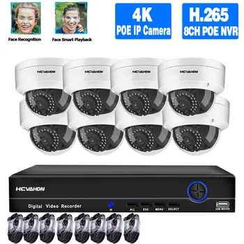 H.265 8CH 8MP POE NVR Kit 4K Security Cameras Face Detection CCTV System AI 5MP IP Camera Outdoor P2P Video Surveillance Set
H.265 8CH 8MP POE NVR Kit 4K Security Cameras Face Detection CCTV System AI 5MP IP Camera Outdoor P2P Video Surveillance Set