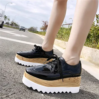 Shoes Woman Flats Autumn Square Toe Oxfords Women's Clogs Platform Casual Female Sneakers Dress Fall New Leather Summer
Shoes Woman Flats Autumn Square Toe Oxfords Women's Clogs Platform Casual Female Sneakers Dress Fall New Leather Summer