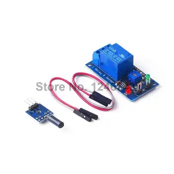 DC 5V 12V Normally Open Vibration Sensor Module Plus Relay Module 2-in-1 Module Alarm Triggered Vibration Module
DC 5V 12V Normally Open Vibration Sensor Module Plus Relay Module 2-in-1 Module Alarm Triggered Vibration Module