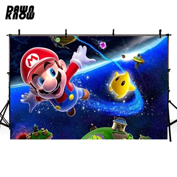 DAWNKNOW Universe Vinyl Photography Background For Baby Cartoon Super Mario Photo Shoot Backdrop For Wedding Photo Studio lv550 
DAWNKNOW Universe Vinyl Photography Background For Baby Cartoon Super Mario Photo Shoot Backdrop For Wedding Photo Studio lv550