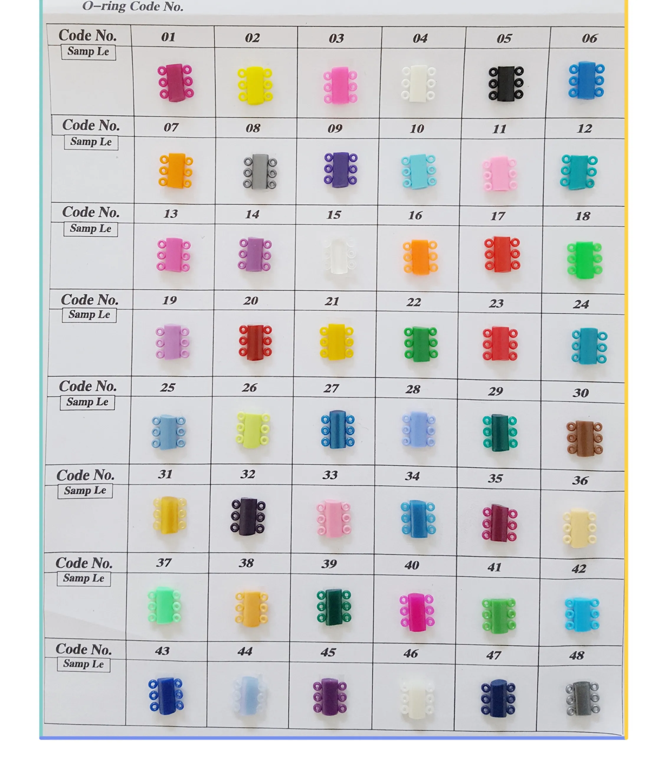 48packs/Set Dental Orthodontic Elastic Ligature Ties Bands Light Force Premium Quality
48packs/Set Dental Orthodontic Elastic Ligature Ties Bands Light Force Premium Quality