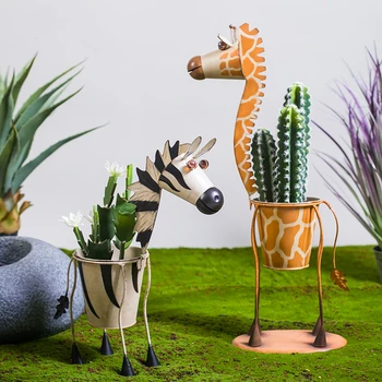 Nordic Metal Giraffe Zebra Plant Pot Stand Succulent Plant Pot Animal Pots for Flowers Metal Garden Decors Farmhouse Home Decor
Nordic Metal Giraffe Zebra Plant Pot Stand Succulent Plant Pot Animal Pots for Flowers Metal Garden Decors Farmhouse Home Decor