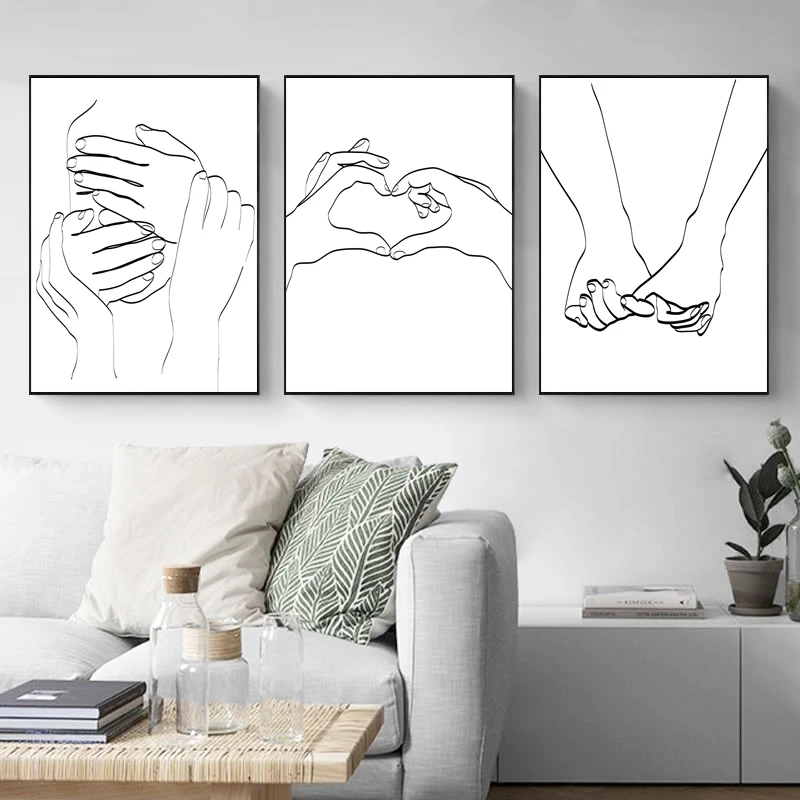 Realistic Art Gesture Drawing Paintings Wall Posters Minimalist Black&white Prints Bedroom Mural Nordic Home Decor Pictures
Realistic Art Gesture Drawing Paintings Wall Posters Minimalist Black&white Prints Bedroom Mural Nordic Home Decor Pictures