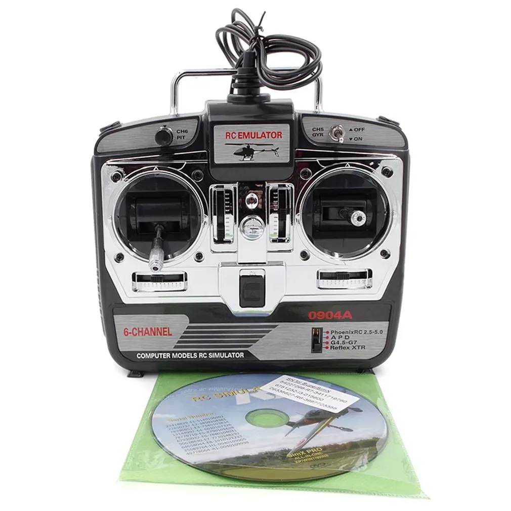 For STARTRC 6 Channel Aircraft Model Flight Simulator With Handle G6 verification code Left/Right Hand Throttle
For STARTRC 6 Channel Aircraft Model Flight Simulator With Handle G6 verification code Left/Right Hand Throttle