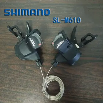 Shimano Deore M610 10 Speed bike bicycle Shifter Trigger Set SL-M610 3X10 w/inner Cable 
Shimano Deore M610 10 Speed bike bicycle Shifter Trigger Set SL-M610 3X10 w/inner Cable