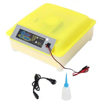56 Eggs Dual Power Small Home Chickens Ducks Bird Full Automatic Intelligent Temperature Control Egg Incubator 80W EU Plug 220V 
56 Eggs Dual Power Small Home Chickens Ducks Bird Full Automatic Intelligent Temperature Control Egg Incubator 80W EU Plug 220V