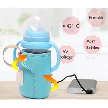 Portable Bottle Thermostat USB Baby Bottle Heating Cover Anti-scalding Non-slip Insulation Bag
Portable Bottle Thermostat USB Baby Bottle Heating Cover Anti-scalding Non-slip Insulation Bag