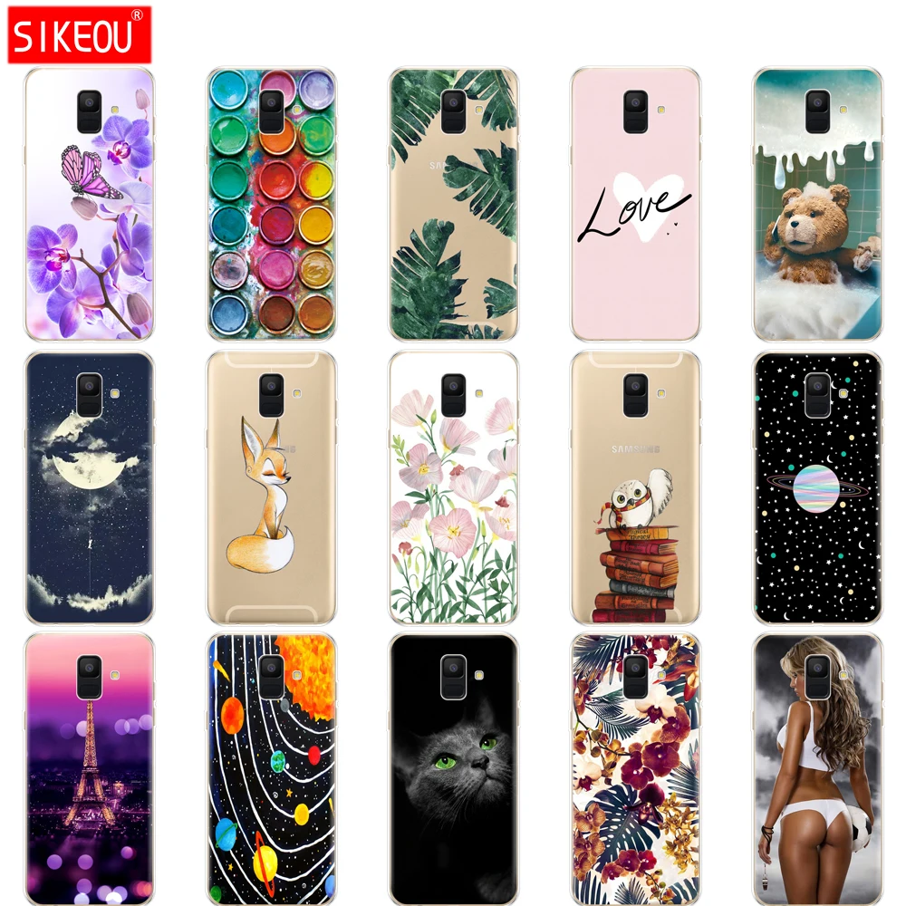 Silicon Phone Case For Samsung Galaxy A6 2018 Dual SIM SM A600 A600F Soft Tpu Back Cover For Samsung A6 Plus 2018 A605 A605F cat
Silicon Phone Case For Samsung Galaxy A6 2018 Dual SIM SM A600 A600F Soft Tpu Back Cover For Samsung A6 Plus 2018 A605 A605F cat