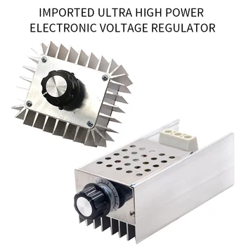 10000W AC 220V High Power SCR Motor Speed Controller Voltage Regulator Electronic Dimming Attemperation Thermoregulation Module
10000W AC 220V High Power SCR Motor Speed Controller Voltage Regulator Electronic Dimming Attemperation Thermoregulation Module