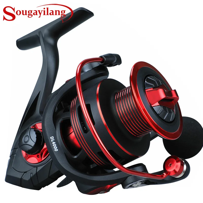 Sougayilang 12+1BB Fishing Reel 5.2:1 High speed Gearing Spinning Fishing Reels for Saltwater Freshwater Fishing Tackle Pesca
Sougayilang 12+1BB Fishing Reel 5.2:1 High speed Gearing Spinning Fishing Reels for Saltwater Freshwater Fishing Tackle Pesca