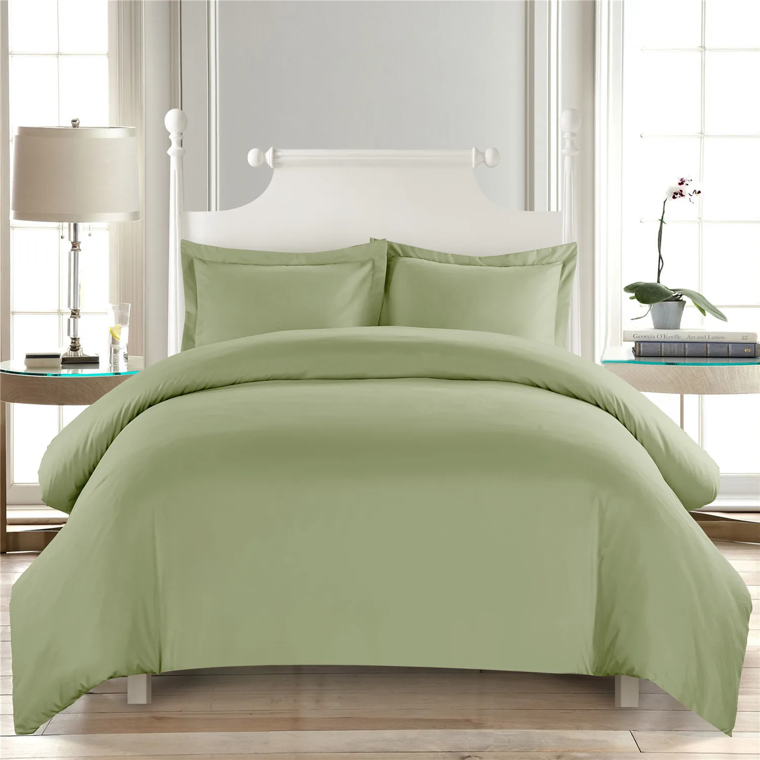 HM Life Hot Selling Sanding Duvet Cover Sets 3Pcs/Set Contracted Style Comfortable Soft Solid Bedding Sets King Queen Twin Size
HM Life Hot Selling Sanding Duvet Cover Sets 3Pcs/Set Contracted Style Comfortable Soft Solid Bedding Sets King Queen Twin Size