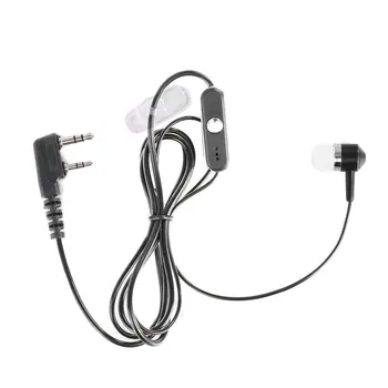 Universal 2 Pin In-ear & Earhook Earpiece for BAOFENG TYT Walkie Talkie Soft Earbud Earphone MIC Clip Headset with PTT Button
Universal 2 Pin In-ear & Earhook Earpiece for BAOFENG TYT Walkie Talkie Soft Earbud Earphone MIC Clip Headset with PTT Button