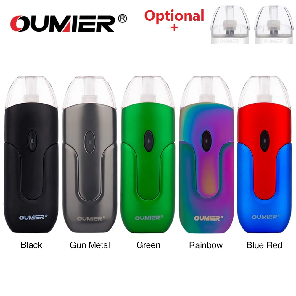 Original Oumier O1 Pod System Electronic Cigarettes 650mah Battery 10W/8W Power with 2ml Pod 1.4ohm Ceramic Coil
Original Oumier O1 Pod System Electronic Cigarettes 650mah Battery 10W/8W Power with 2ml Pod 1.4ohm Ceramic Coil